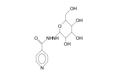 1-(1b-Galactopyranosyl)-2-(4-pyridylcarbonyl)-hydrazine