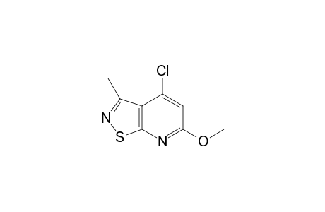 4-chloro-6-methoxy-3-methyl-[1,2]thiazolo[5,4-b]pyridine