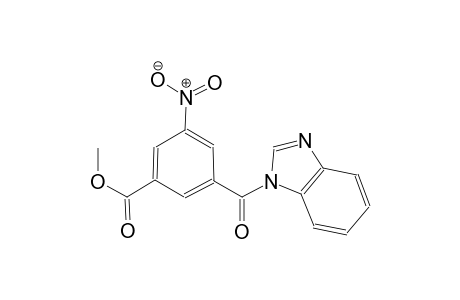 methyl 3-(1H-benzimidazol-1-ylcarbonyl)-5-nitrobenzoate