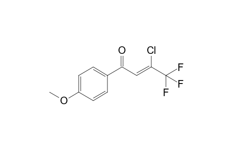 (Z)-3-Chloro-3-(trifluoromethyl)-1-(4-methoxyphenyl)prop-2-en-1-one