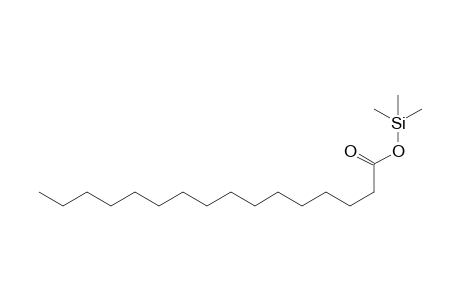 Hexadecanoic acid trimethylsilyl ester