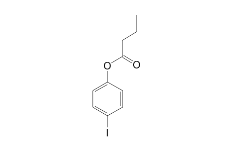 Butyric acid, p-iodophenyl ester