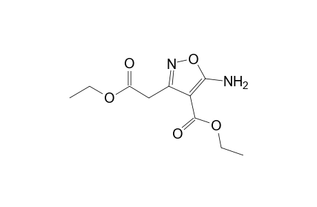 5-AMINO-4-CARBOXY-3-ISOXAZOLEACETIC ACID, DIETHYL ESTER