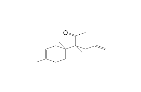 5-HEXEN-2-ONE, 3-(1,4-DIMETHYL-3-CYCLOHEXEN-1-YL)-3-METHYL-