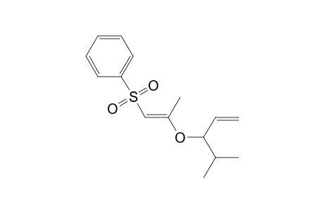 Benzene, [[2-[[1-(1-methylethyl)-2-propenyl]oxy]-1-propenyl]sulfonyl]-, (E)-