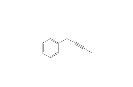 Benzene, (1-methyl-2-butynyl)-