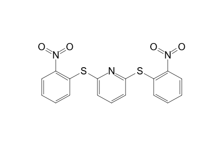 2,6-bis[(2-Nitrophenyl)sulfanyl]pyridine