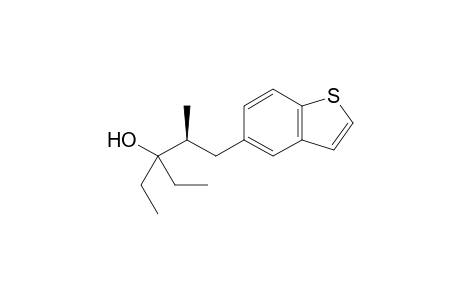 (S)-1-(benzo[b]thiophen-5-yl)-3-ethyl-2-methylpentan-3-ol