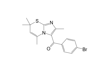 (4-bromophenyl)-(2,5,7,7-tetramethylimidazo[2,3-b][1,3]thiazin-3-yl)methanone