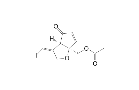 (1R,5R)-5-(ACETOXYMETHYL)-8(Z)-(IODOMETHYLENE)-6-OXA-CIS-BICYCLO-[3.3.0]-OCT-3-EN-2-ONE