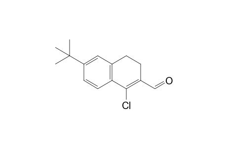 6-(t-Butyl)-1-chloro-3,4-dihydronaphthalene-2-carboxaldehyde