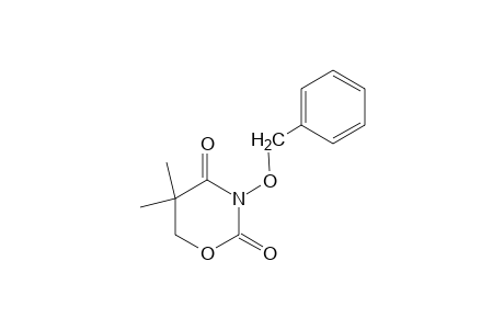 3-(benzyloxy)dihydro-5,5-dimethyl-2H-1,3-oxazine-2,4(3H)-dione