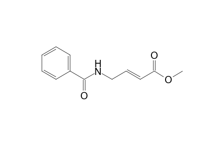 (E)-4-benzamido-2-butenoic acid methyl ester