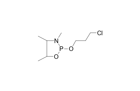 2-(3-CHLOROPROPOXY)-3,4,5-TRIMETHYL-1,3,2-OXAZAPHOSPHOLANE