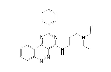 N-[(2-Phenyl)pyrimido[5,4-c]cinnolin-4-yl]-N',N'-diethylpropane-1,3-diamine