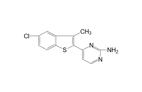 2-amino-4-(5-chloro-3-methylbenzo[b]thien-2-yl)pyrimidine