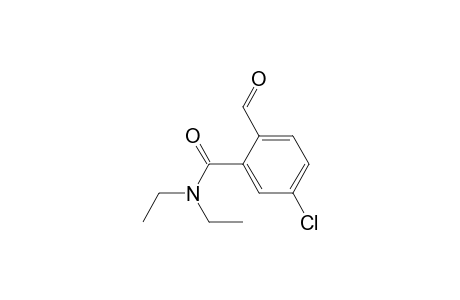 N,N-diethyl-5-chloro-2-formylbenzamide