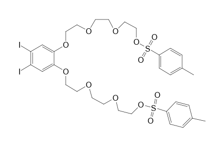 4,5-Diiodo-1,2-bis[2-[2-[2-[[(4-tosyl)sulfonyl]oxy]ethoxy]ethoxy]ethoxy]benzene