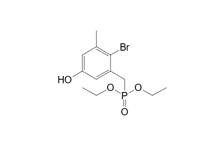 DIETHYL-[(2-BROMO-(3-HYDROXY-PHENYL)-METHYL-PHOSPHONATE