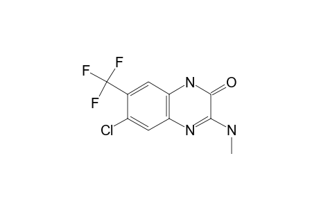 6-CHLORO-3-METHYLAMINO-7-(TRIFLUOROMETHYL)-QUINOXALIN-2(1H)-ONE;FREE-BASE