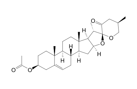 (25R)-3-BETA-ACETOXY-SPIROST-5-EN-23-ONE;23-OXODIOSGENIN-ACETATE