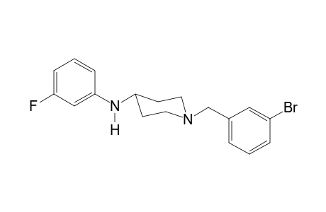 1-(3-Bromobenzyl)-N-(3-fluorophenyl)piperidin-4-amine