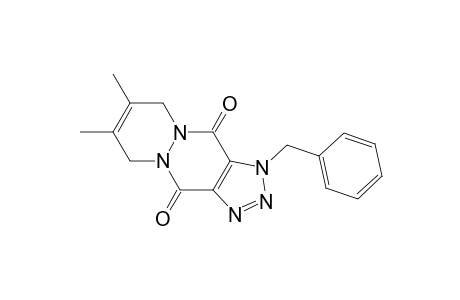 1-Benzyl-7,8-dimethyl-4,6,9,11-tetrahydropyridazino[1,2-a][1,2,3-triazolo[4,5-d]pyridazine-4,11-dione