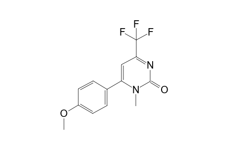 6-(4-Methoxyphenyl)-1-methyl-4-(trifluoromethyl)pyrimidin-2(1H)-one