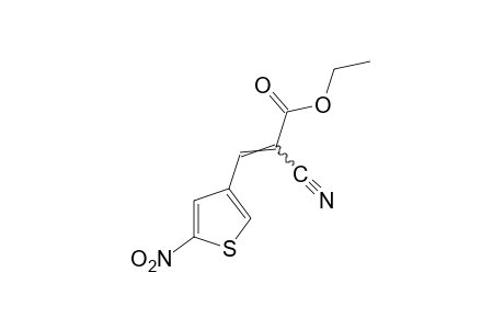 alpha-cyano-5-nitro-3-thiopheneacrylic acid, ethyl ester