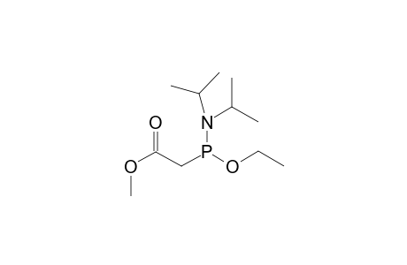 ACETIC-ACID-[O-ETHYL-(N,N-DIISOPROPYLAMINO)-PHOSPHINO]-METHYLESTER;COMPOUN-#8B