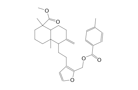 methyl (1S,4aR,5S)-1,4a-dimethyl-5-[2-(2-{[(4-methylbenzoyl)oxy]methyl}-3-furyl)ethyl]-6-methylenedecahydro-1-naphthalenecarboxylate