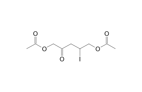 (5-acetoxy-2-iodo-4-oxo-pentyl) acetate