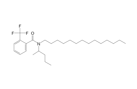 Benzamide, 2-trifluoromethyl-N-(2-pentyl)-N-tetradecyl-