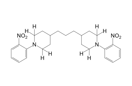 4,4'-trimethylenebis[1-(o-nitrophenyl)piperidine]