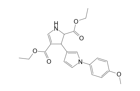 ETHYL-3-(N-(4-METHOXYPHENYL)-PYRROL-3-YL)-2,3-DIHYDRO-1H-PYRROLE-2,4-DICARBOXYLATE