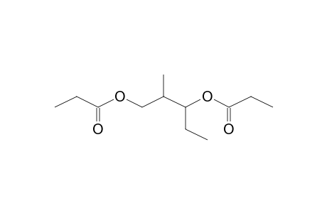 (2-methyl-3-propanoyloxy-pentyl) propanoate