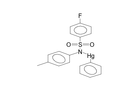 N-PHENYLMERCURO-N-(PARA-TOLYL)-PARA-FLUOROPHENYLSULPHONYLAMIDE