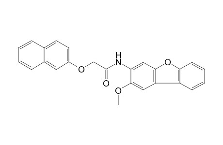 N-(2-methoxy-3-dibenzofuranyl)-2-(2-naphthalenyloxy)acetamide