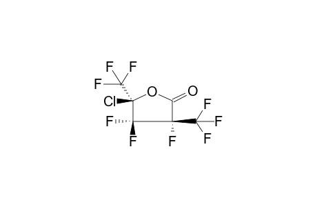 TRANS-2,5-BIS(TRIFLUOROMETHYL)-2-CHLOROTRIFLUOROOXOLAN-5-ONE