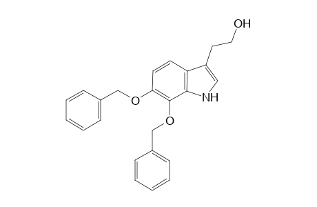 6,7-Bis(benzyloxy)-3-(2-hydroxyethyl)indole