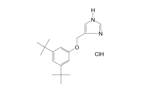 4-[(3,5-di-tert-butylphenoxy)methyl]imidazole, monohydrochloride