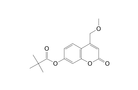 7-hydroxy-4-(methoxymethyl)coumarin, pivalate