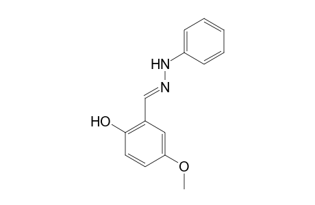 2-Hydroxy-5-methoxybenzaldehyde phenylhydrazone