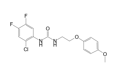 urea, N-(2-chloro-4,5-difluorophenyl)-N'-[2-(4-methoxyphenoxy)ethyl]-