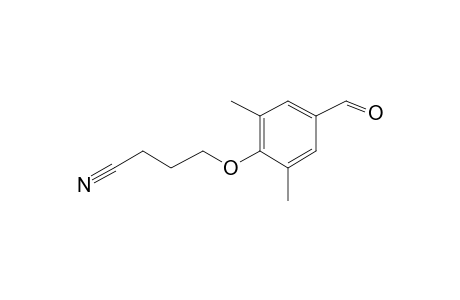 4-(4-Formyl-2,6-dimethylphenoxy)butanenitrile