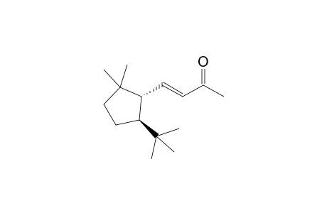 (3E,1'R*,5'S*)-4-(5'-tert-Butyl-2',2'-dimethylcyclopentyl)but-3-en-2-one