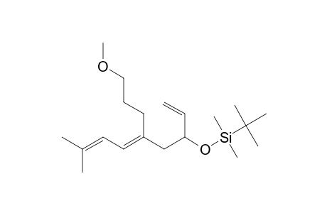 (E)-TERT.-BUTYL-(5-(3-METHOXYPROPYL)-8-METHYL-NONA-1,5,7-TRIEN-3-YLOXY)-DIMETHYLSILANE