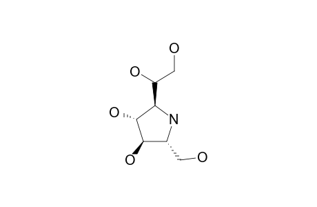 2,5-DIDEOXY-2,5-IMINO-D,L-GLYCERO-D-MANNO-HEPTITOL;HOMO-2R,5R-BIS-(HYDROXYMETHYL)-3R,4R-DIHYDROXYPYRROLIDINE