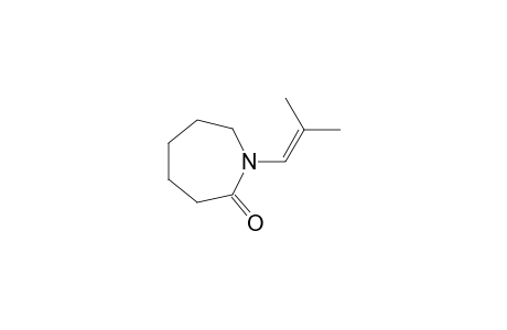 2H-Azepin-2-one, hexahydro-1-(2-methyl-1-propenyl)-