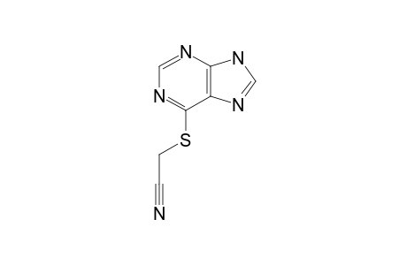 (9H-Purin-6-ylsulfanyl)acetonitrile